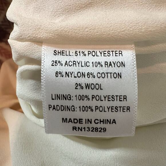 Lovers + Friends Revolve Conlee Quilted Shacket Pink Purple Size Medium - Picture 10 of 13